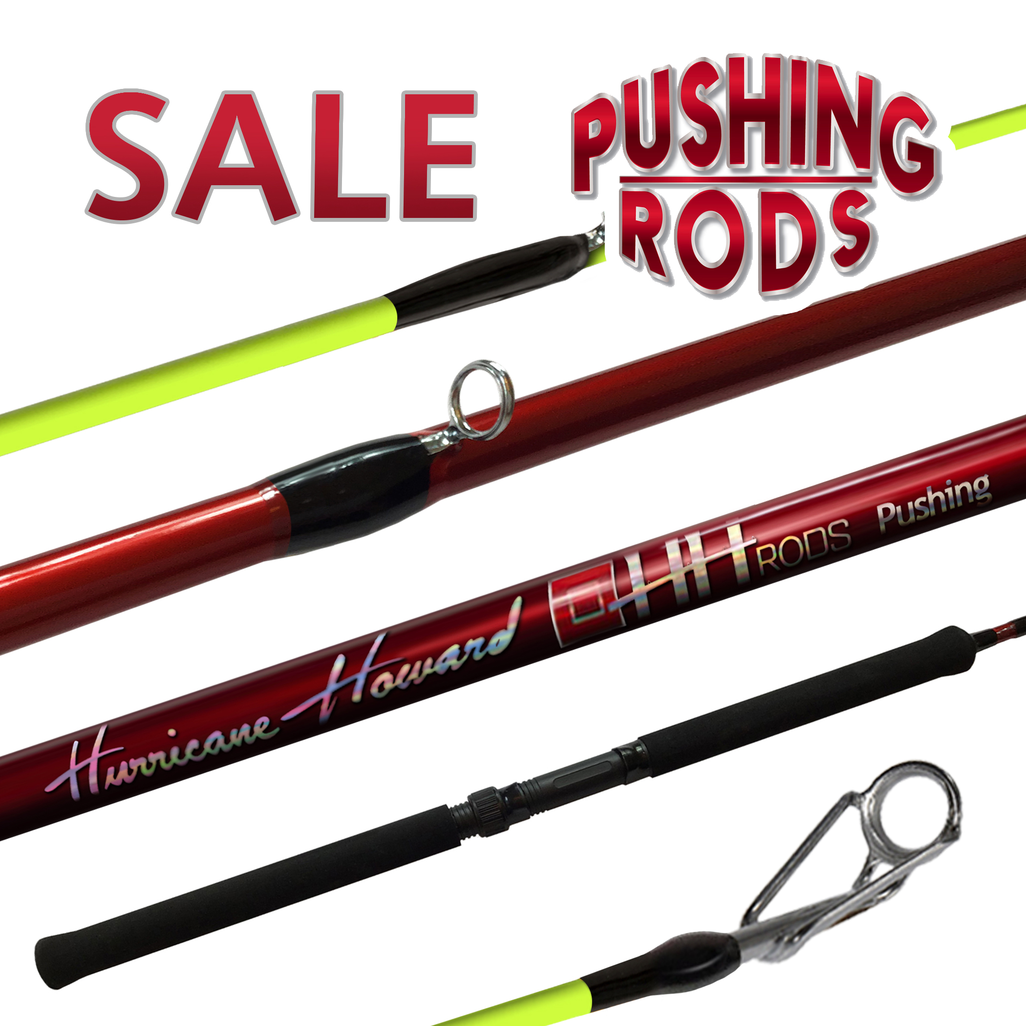 Hurricane Pushing Pole 14 Ft – HH Rods and Reels